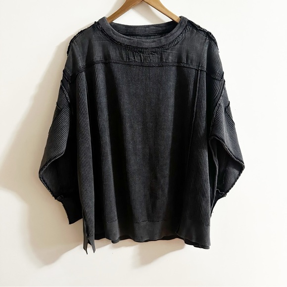 Free People We The Free Worn Thru Pullover - Picture 4 of 7